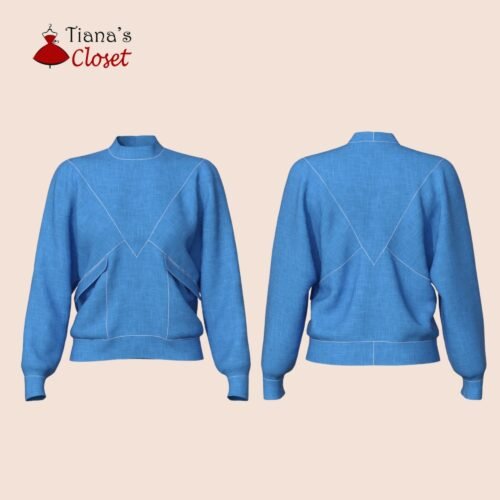 Arlene structured sweatshirt - Image 4