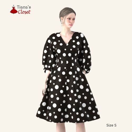 Leandra structured sleeve dress - Image 5