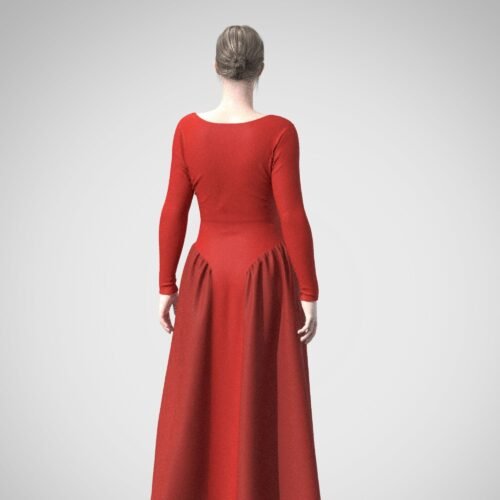 Nicoletta mixed media dress - Image 5