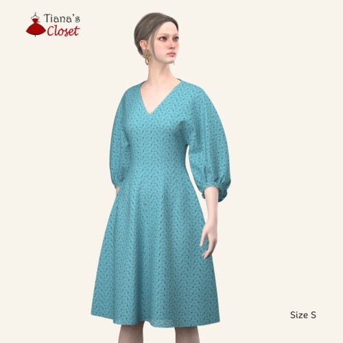 Leandra structured sleeve dress - Image 6