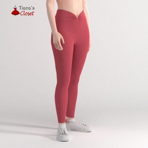 Neda ruched waistband leggings - Image 5