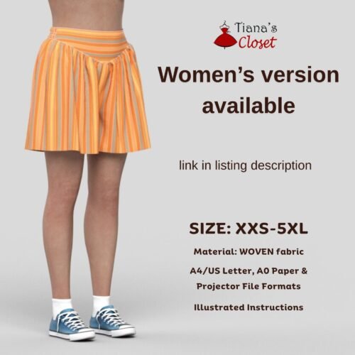 Solana V waist shorts (for kids) - Image 4