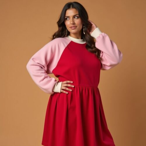 Orelia sweatshirt dress (for women) - Image 3