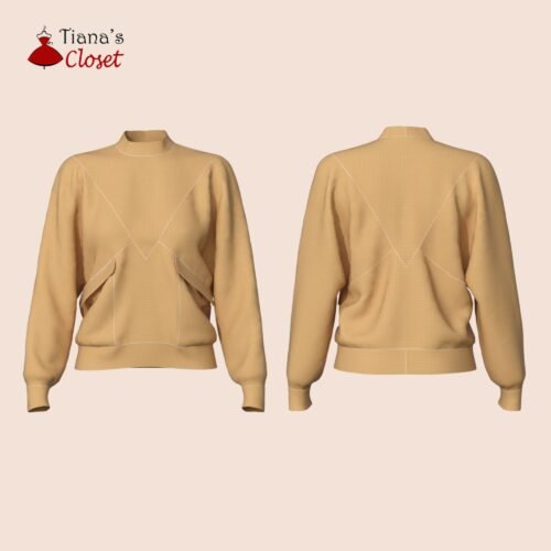 Arlene structured sweatshirt - Image 6