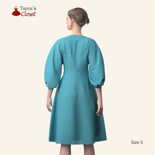 Leandra structured sleeve dress - Image 7
