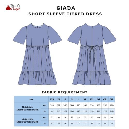 Giada midi dress (for women) - Image 2