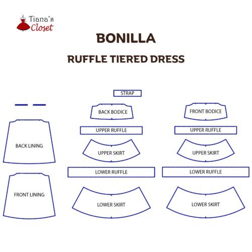 Bonilla dress free PDF sewing pattern