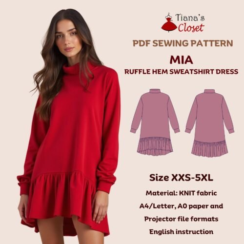 Mia sweatshirt dress (women)