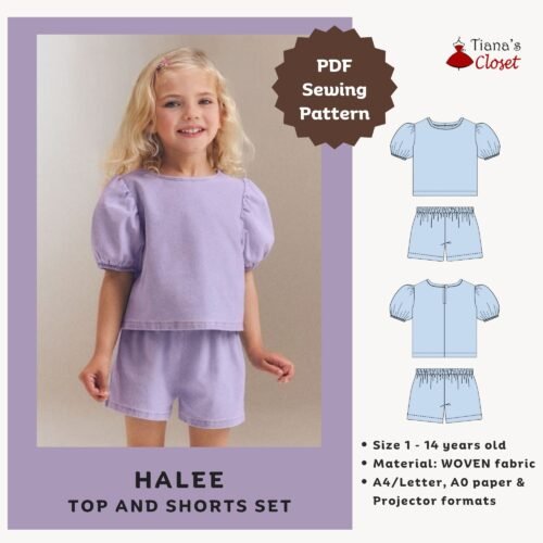 Halee top and shorts set (kids)