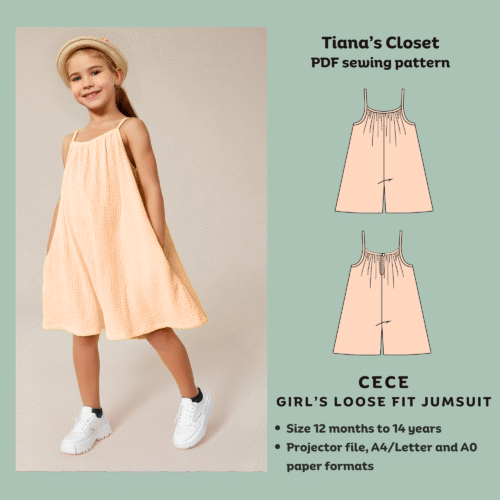 CeCe loose fit romper (kids')