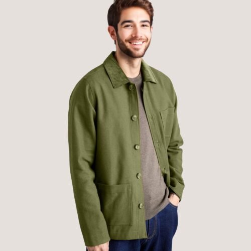 Patrick light jacket with patch pockets - Image 4