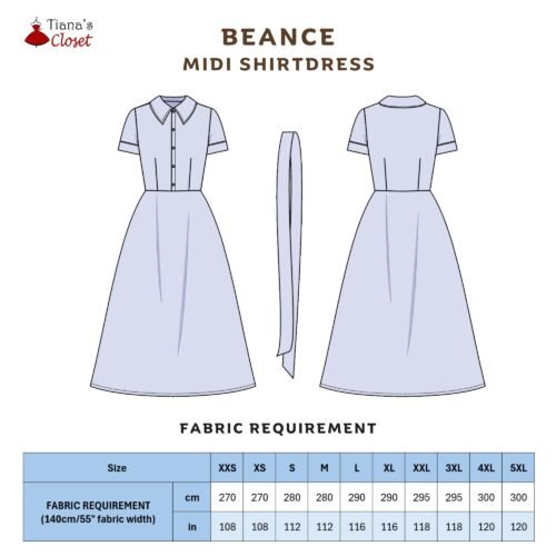 Beance midi shirt dress - Image 2
