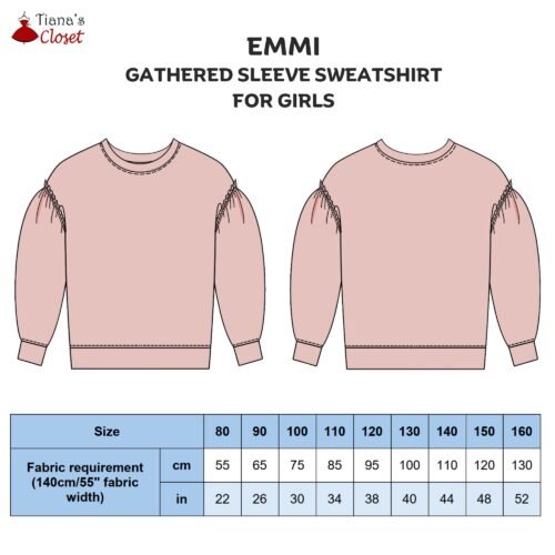 Emmi puffed sleeve sweatshirt - Image 3