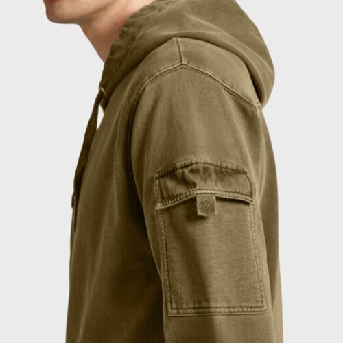 Gavin pocket sleeve hoodie - Image 4