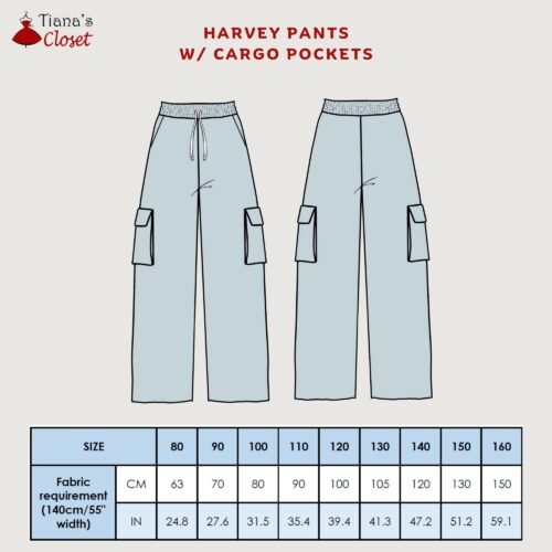Harvey cargo pocket pants (kids) - Image 2