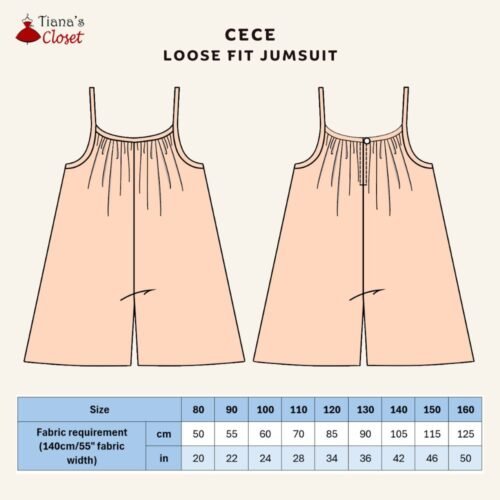CeCe loose fit romper (kids') - Image 3