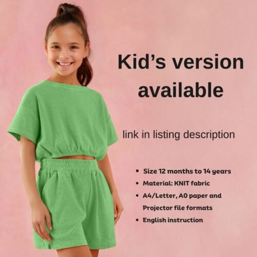 Chantal top and shorts set (for women) - Image 5