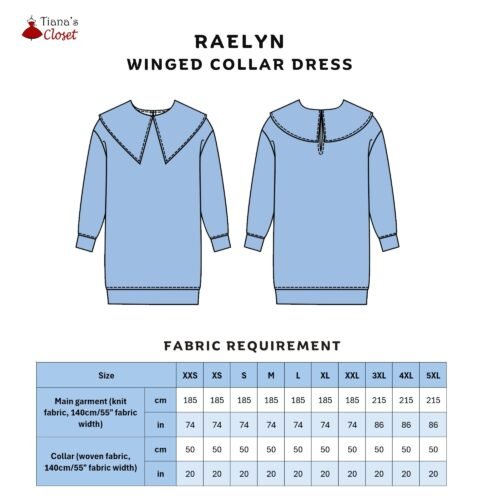 Raelyn statement collar sweatshirt dress - Image 2
