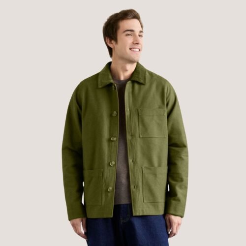 Patrick light jacket with patch pockets - Image 5