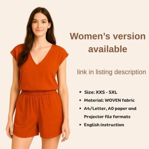 Ellis cap sleeve V neck romper (kid's) - Image 5