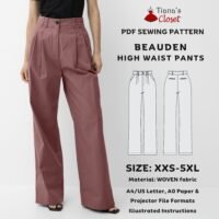 Beauden extra high waist pants