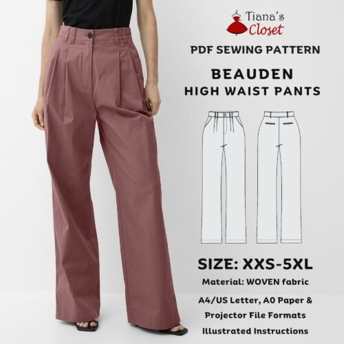 Beauden extra high waist pants