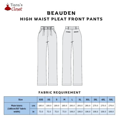 Beauden extra high waist pants - Image 2