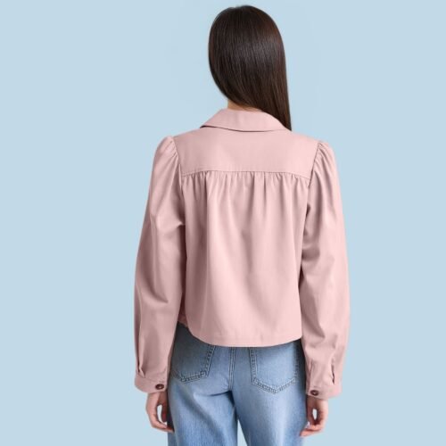 Izara puffed sleeve light jacket - Image 3