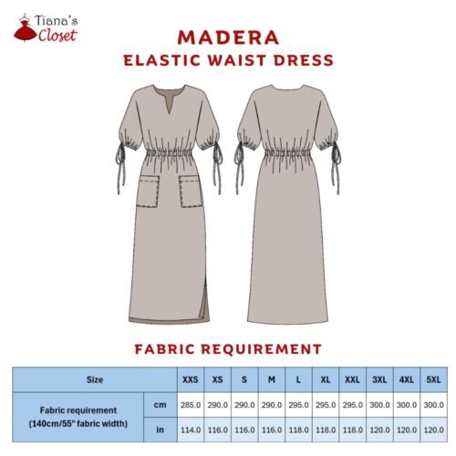 Madera dolman sleeve elasticated waist dress - Image 2