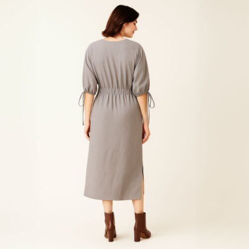 Madera dolman sleeve elasticated waist dress - Image 4