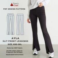 Ayla slit front leggings (women's)