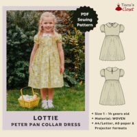 Lottie Peter Pan collar dress (kids')