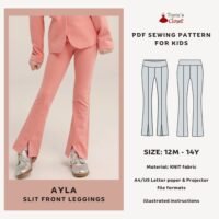 Ayla slit front leggings (kids')