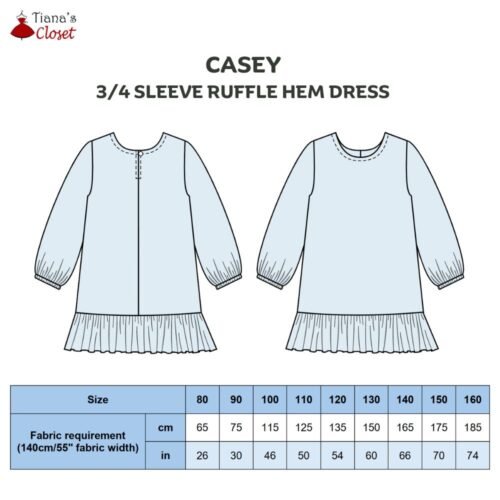 Casey drop waist dress (kids') - Image 2