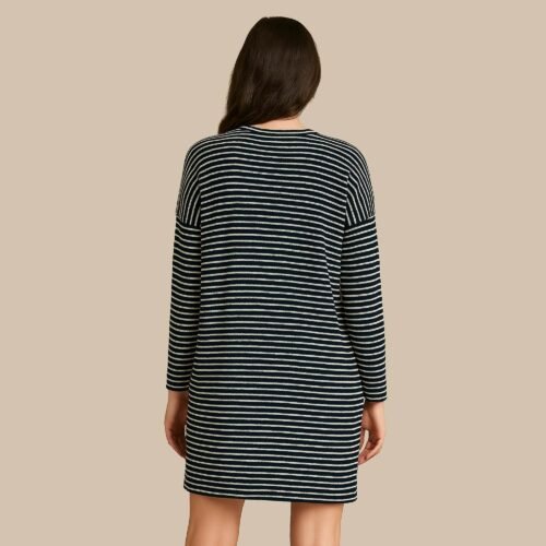 Denver patch pocket straight cut knit dress - Image 4