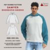 【yomi】OHESHIO OVERSIZED RAGLAN JACKET Sawyer oversized raglan sleeve hoodie – Tiana's Closet