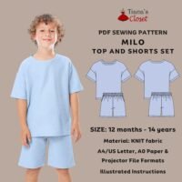 Milo knit top and shorts set (kid's)