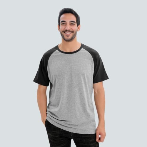 Robson men's short raglan sleeve tee - Image 4
