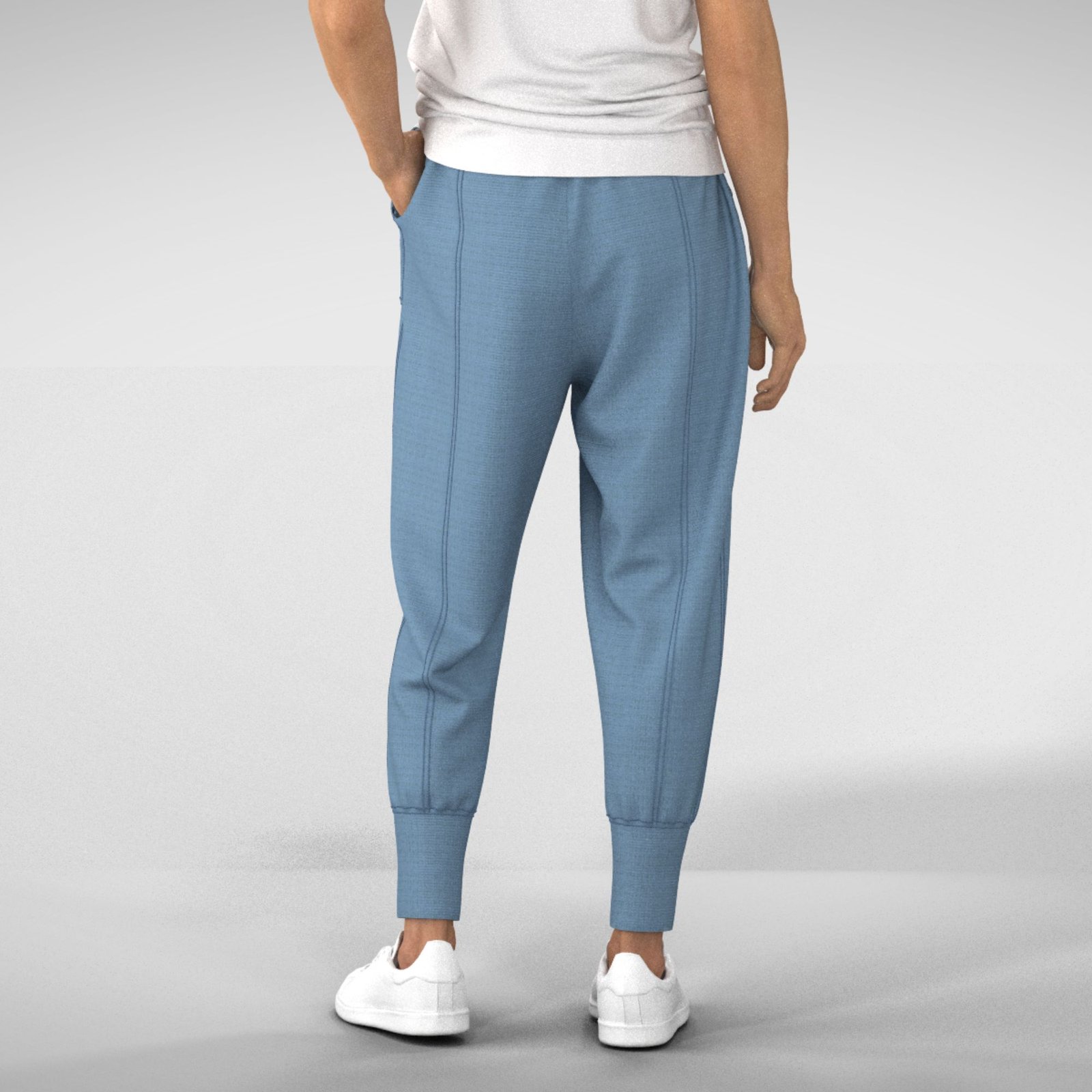 Jonas patch pocket baggy jogger pants - Image 4