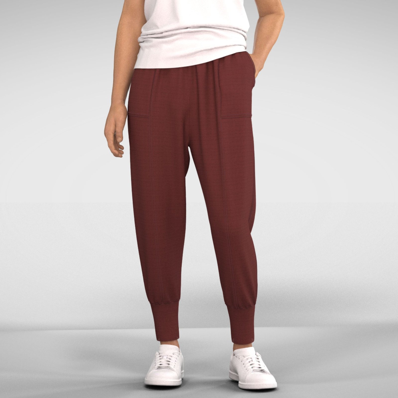 Jonas patch pocket baggy jogger pants - Image 8