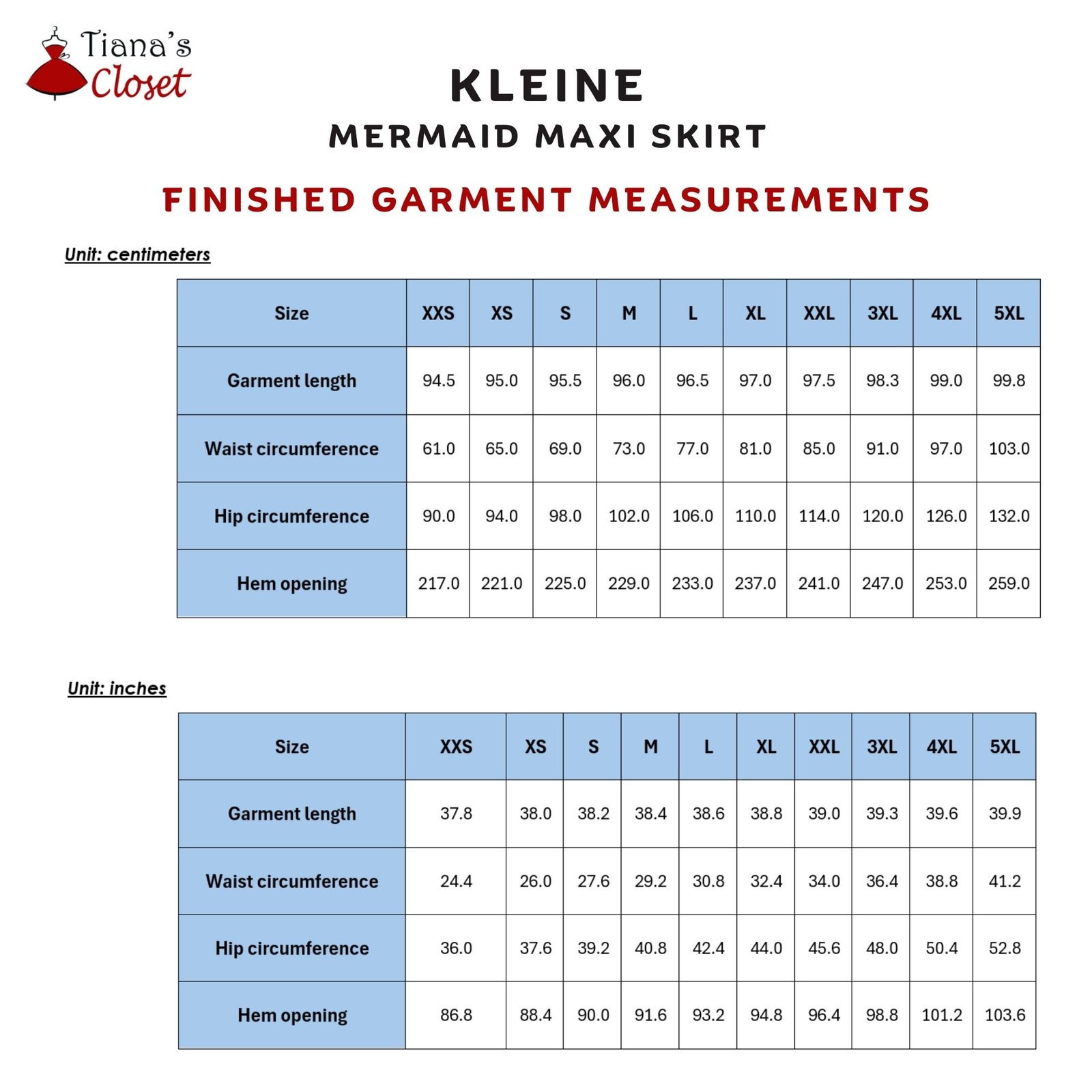 Kleine Mermaid Maxi Skirt - Image 4