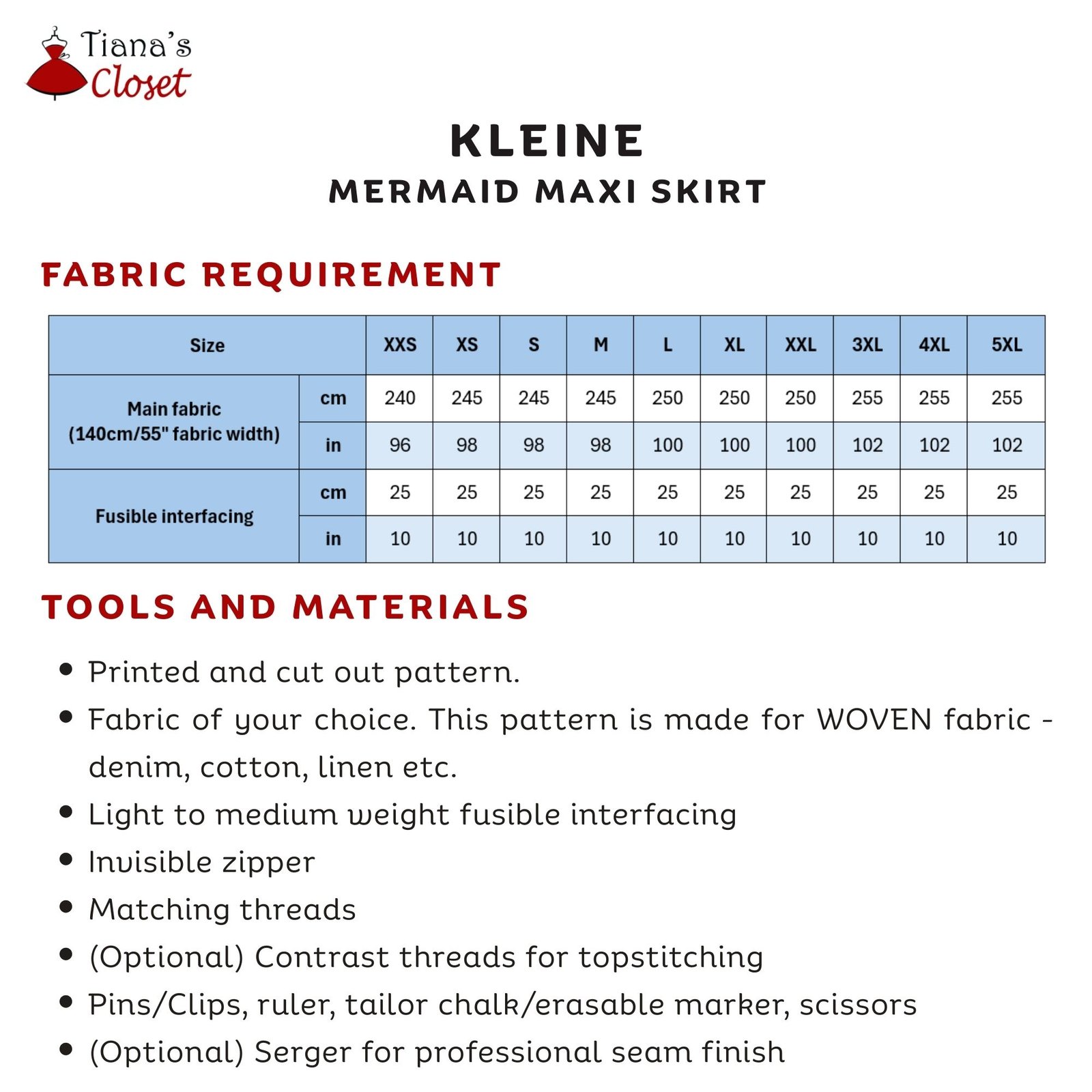 Kleine Mermaid Maxi Skirt - Image 11