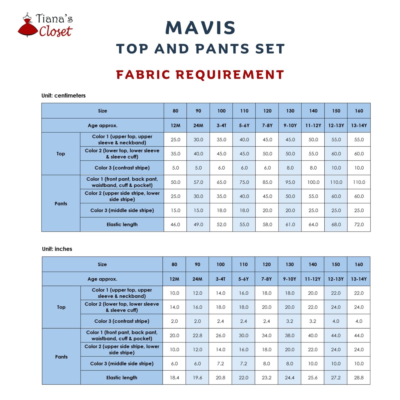 Mavis knit top and pants set (for kids) - Image 6