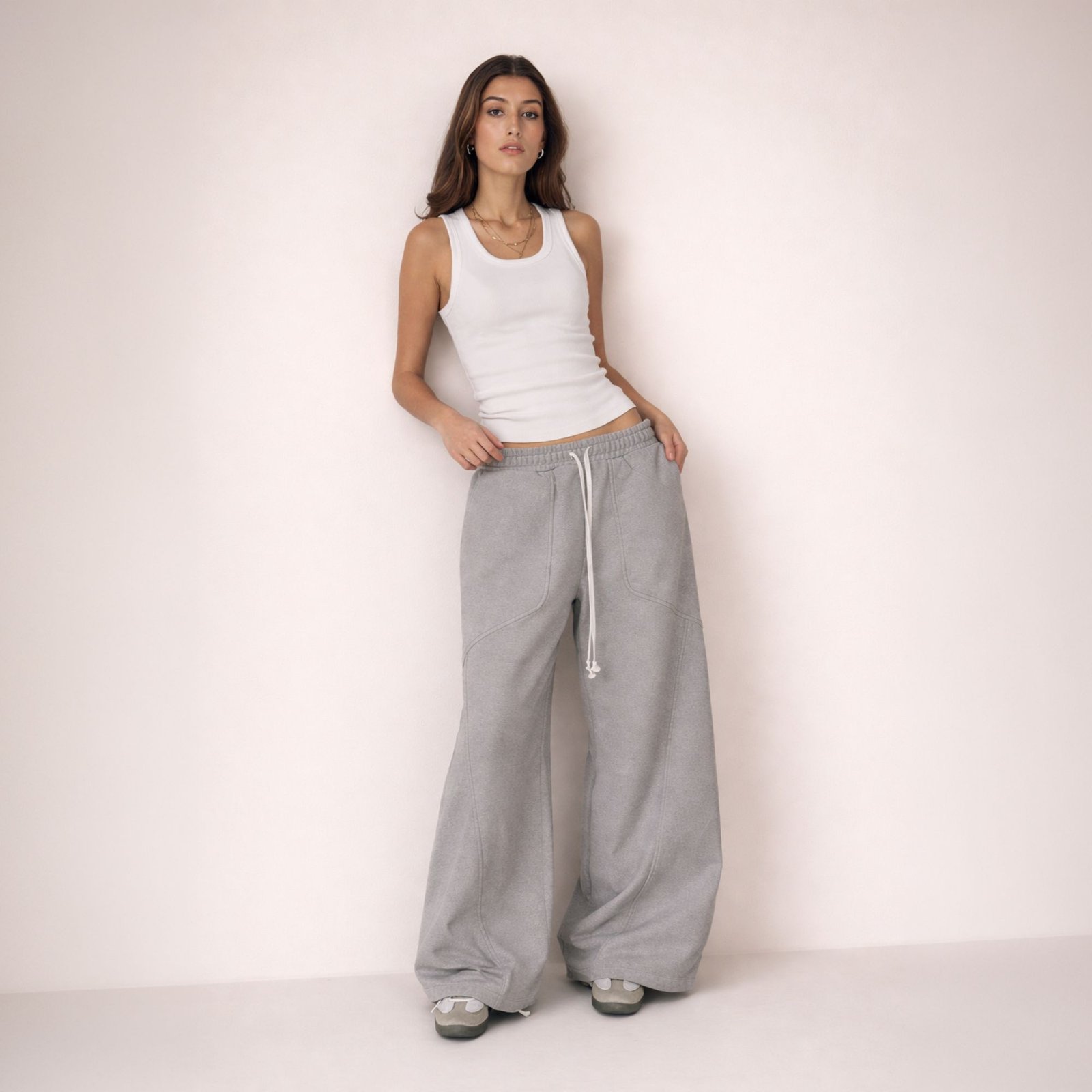 Aspen unisex wide leg joggers - Image 4