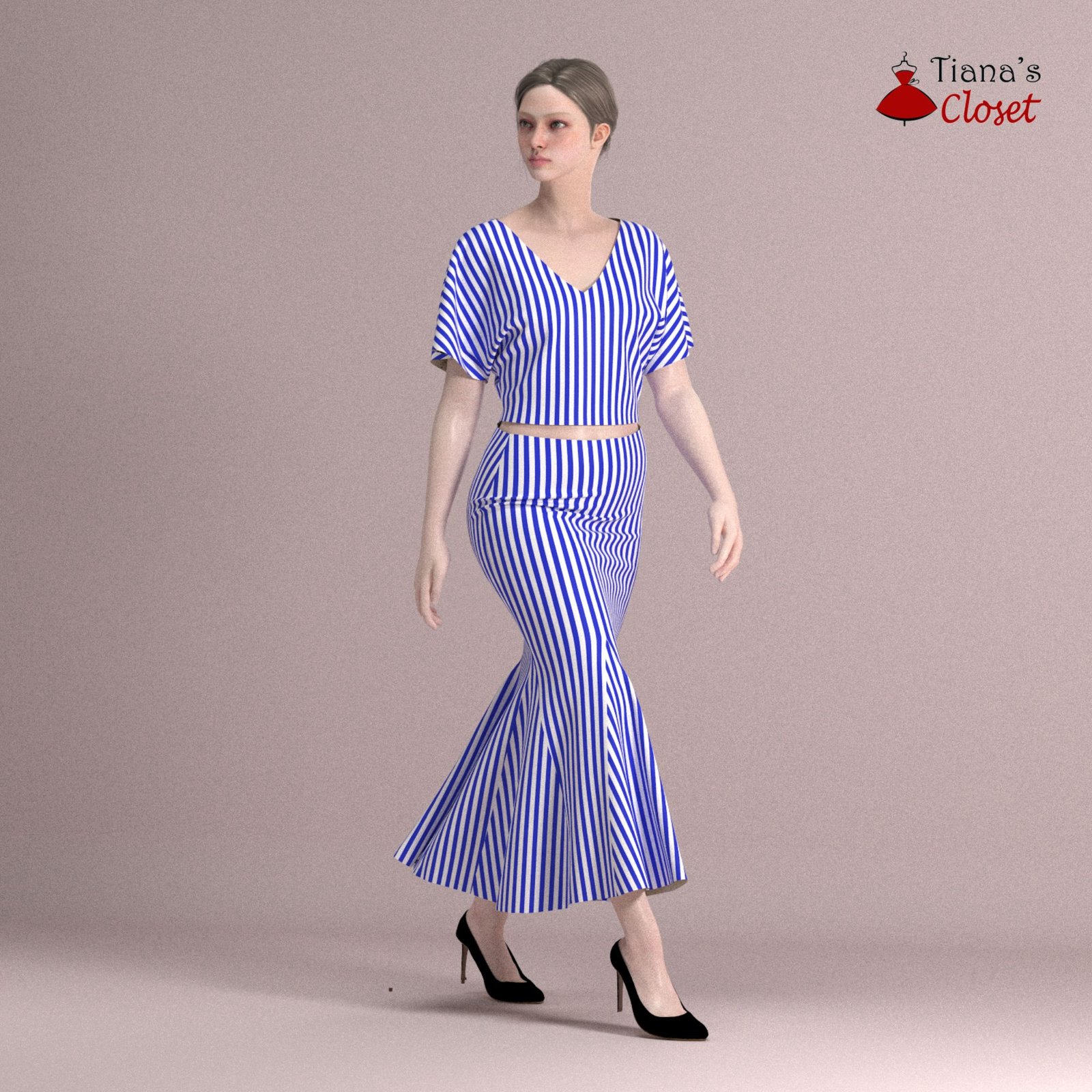 Midori Knit Top and Skirt Set - Image 9