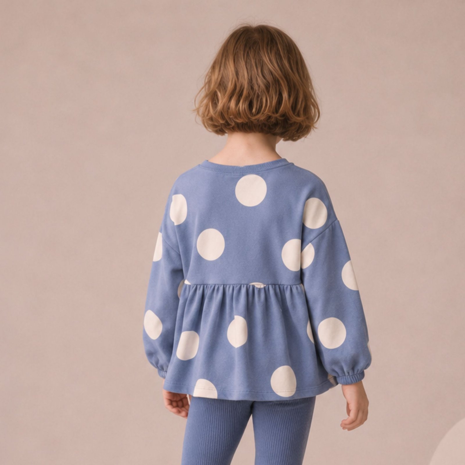 Dolly Drop Shoulder Ruffle Hem Sweatshirt (Kids) - Image 5