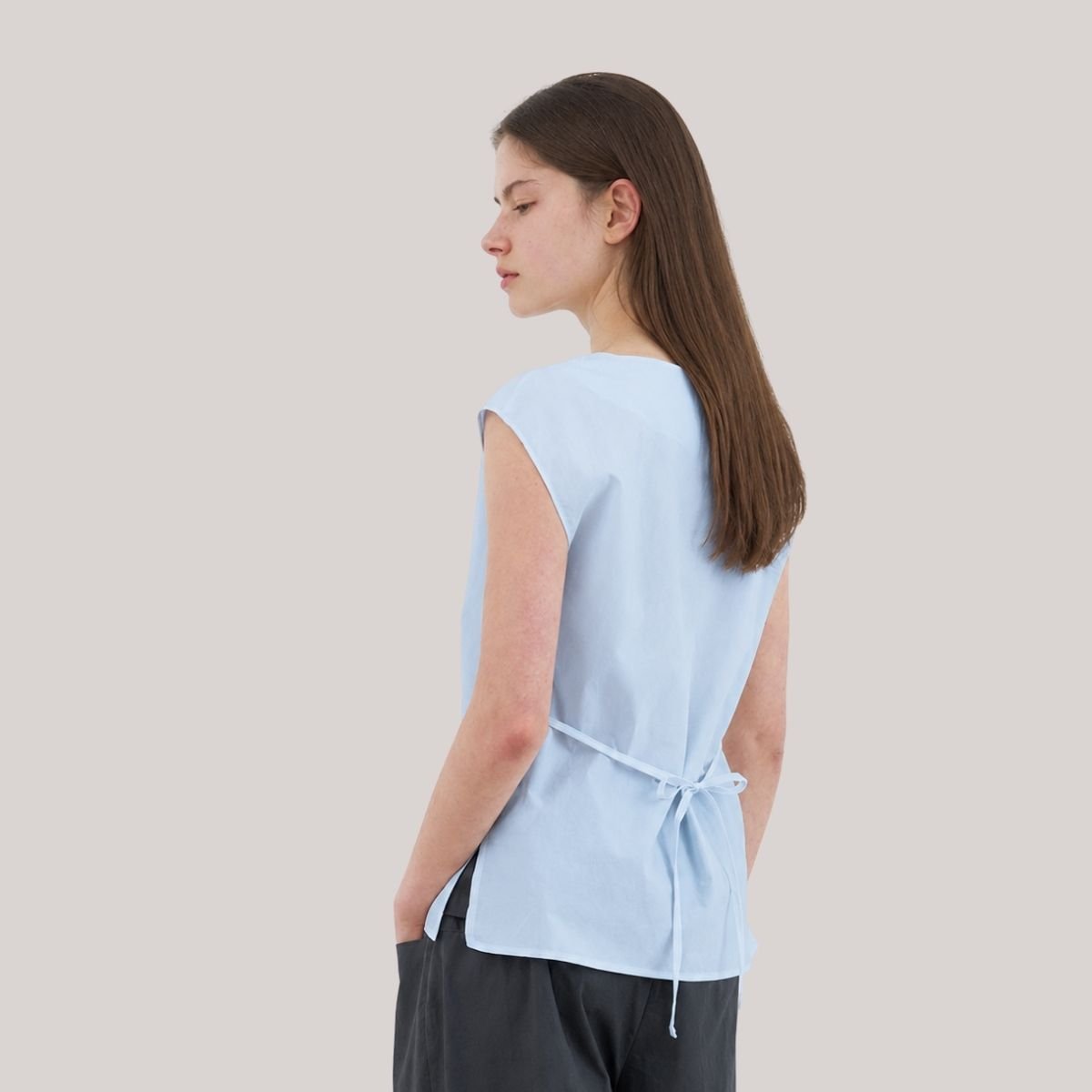 Oriane Cowl Neck Loose Fit Top - Image 7