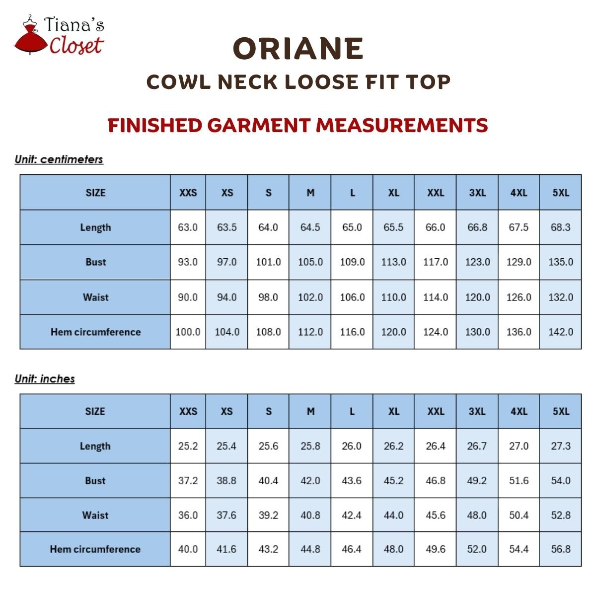 Oriane Cowl Neck Loose Fit Top - Image 3