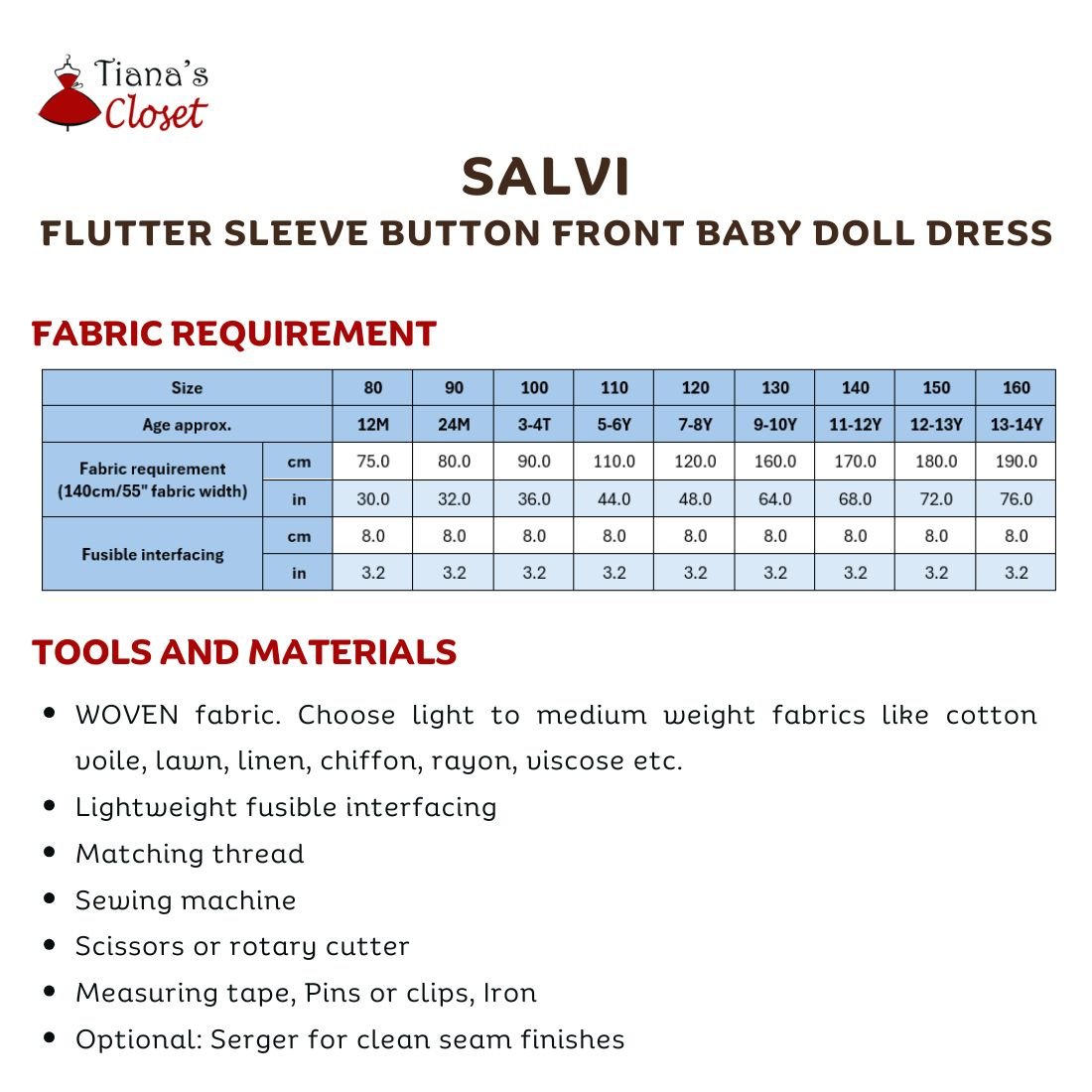 Salvi Flutter Sleeve Baby Doll Dress (Kids) - Image 6