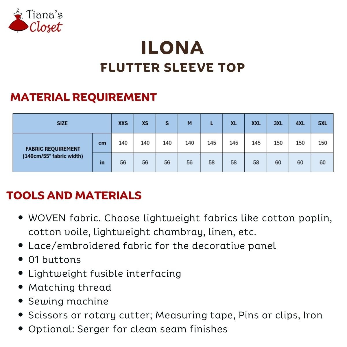 Ilona Flutter Sleeve Top with Decorative Panel - Image 6
